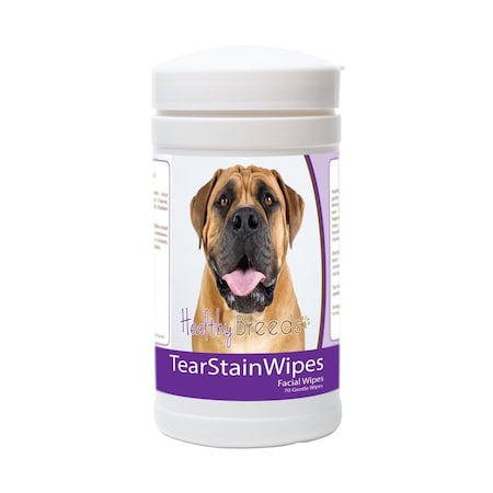 Healthy Breeds Boerboel Tear Stain Wipes - 70 Count, 70PK 840235178057